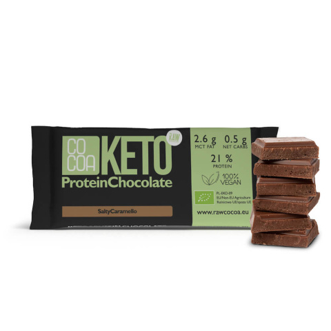 Czekolada proteinowa keto Salty Caramello Czekolada proteinowa keto Salty Caramello