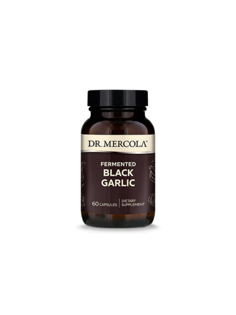 Czosnek Czarny Sfermentowany DR. MERCOLA® (60 kapsułek) Czosnek Czarny Sfermentowany DR. MERCOLA® (60 kapsułek)