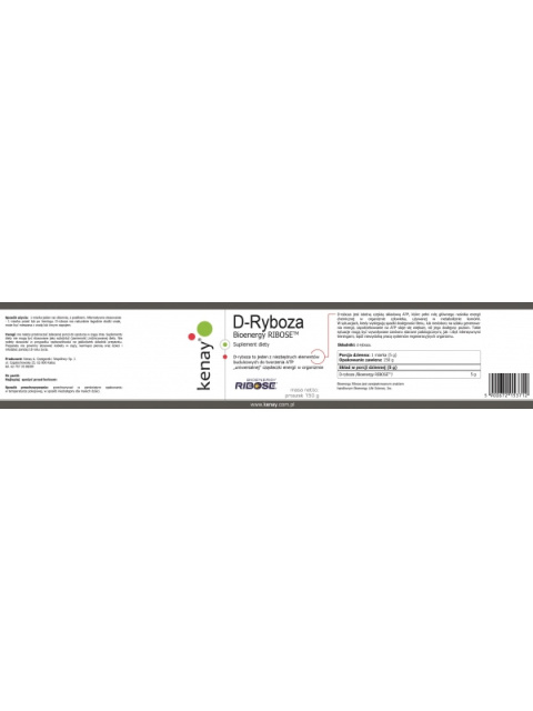 D-Ryboza Bioenergy RIBOSE
