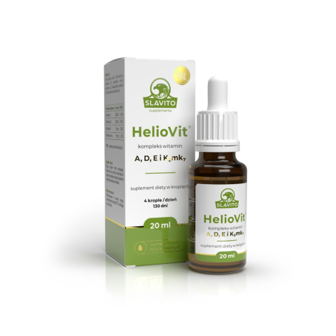 HelioVit kompleks witamin A, D, E i K2mk7 - 20 ml HelioVit kompleks witamin A, D, E i K2mk7 - 20 ml