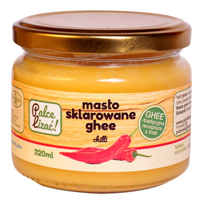 Masło sklarowane Ghee chilli Masło sklarowane Ghee chilli