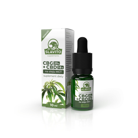 SLAVITO CBG 20% + CBD 18% SLAVITO CBG 20% + CBD 18%