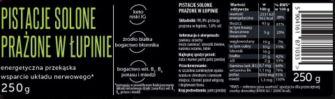 CF FIT - Pistacje solone prażone