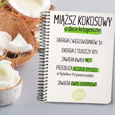 Miąższ kokosowy Bio