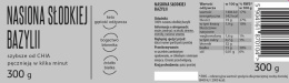 Nasiona słodkiej bazylii