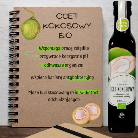 Ocet kokosowy 100% BIO