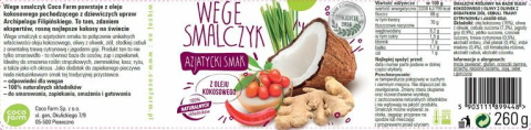 Wege smalec azjatycki Wege smalec azjatycki