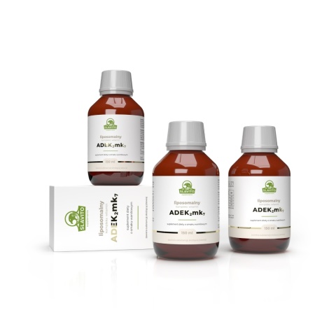 ADEK 2mk7 liposomalny kompleks witamin 150 ml - Slavito Suplements
