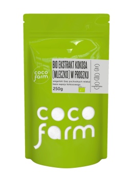 Bio ekstrakt kokosa ( mleczko) w proszku 250g