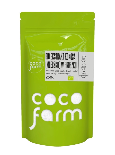 Bio ekstrakt kokosa ( mleczko) w proszku 250g