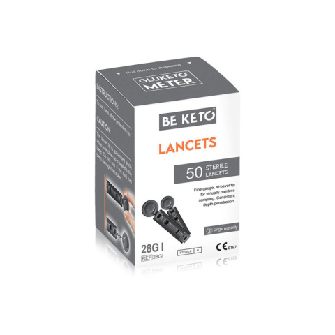 GluKeto Meter – Sterylne Lancety 50szt. GluKeto Meter – Sterylne Lancety 50szt.