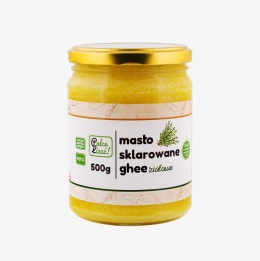 Masło sklarowane Ghee ziołowe 500 g