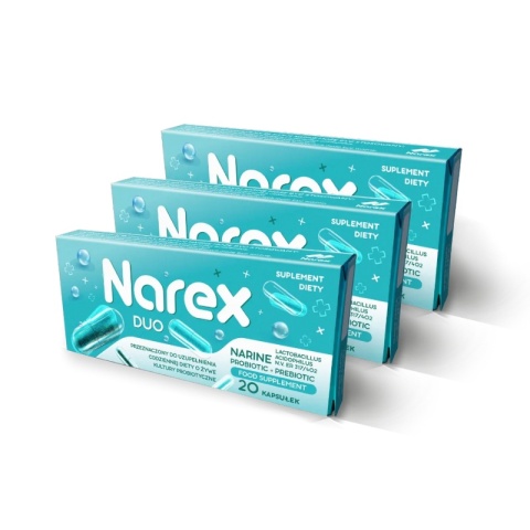 Probiotyk Narine • Narex Duo • Zestaw dwutygodniowy