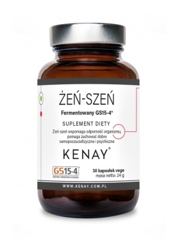 Żeńszeń fermentowany GS15-4® 30 kaps.